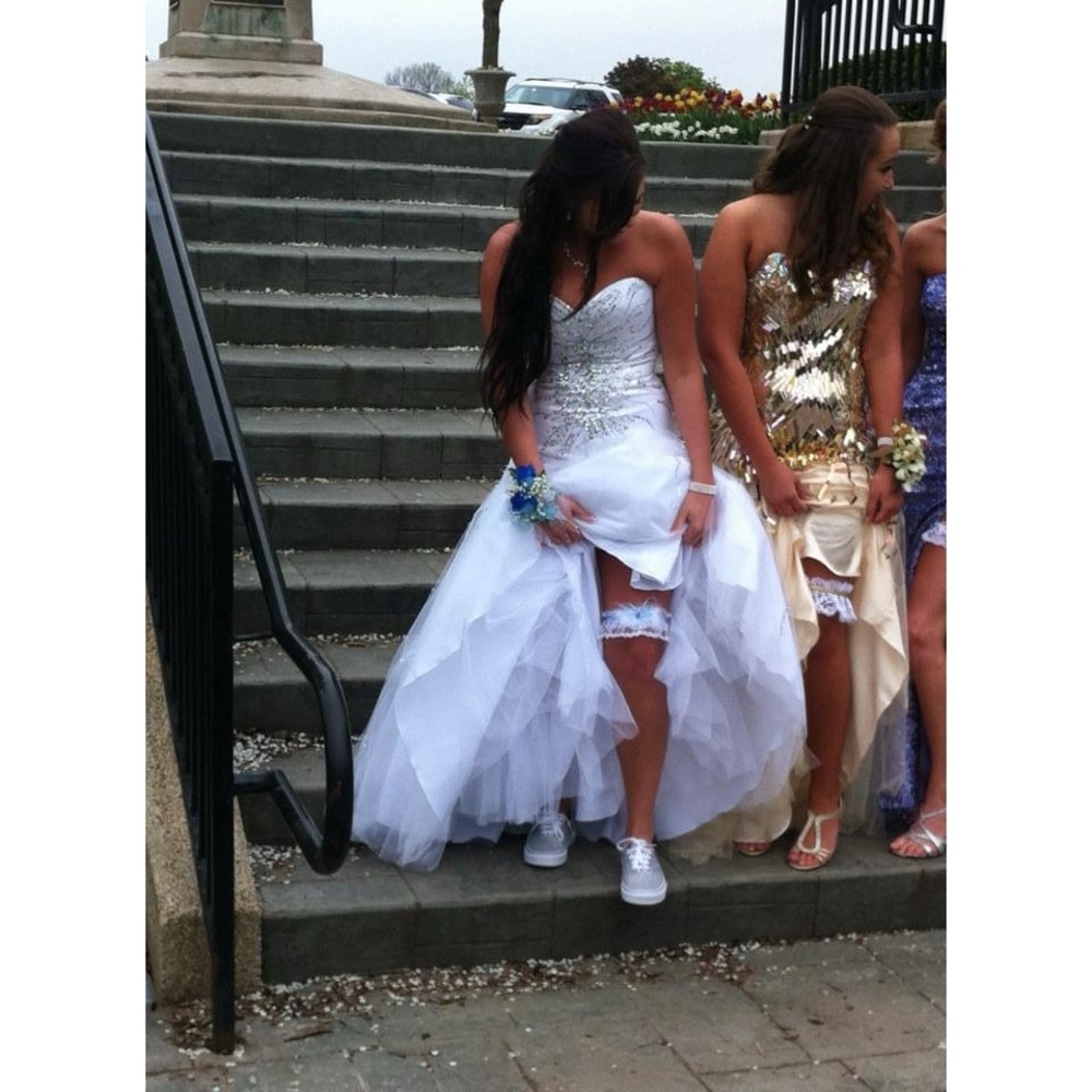 White Prom Dress